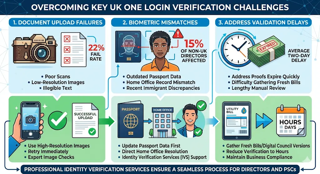 What Challenges Arise with UK One Login Verification