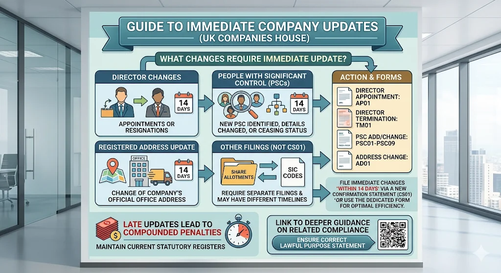 What Changes Require Immediate Updates