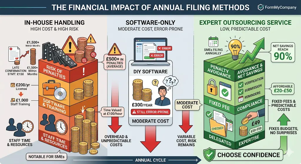 What Cost Savings Justify Outsourcing Annual Filings