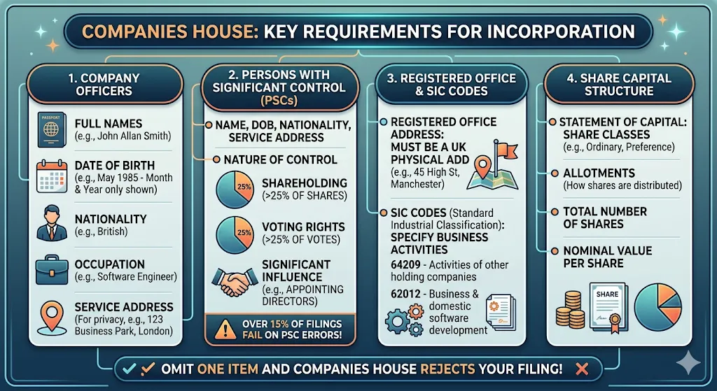 What Details Does Companies House Require