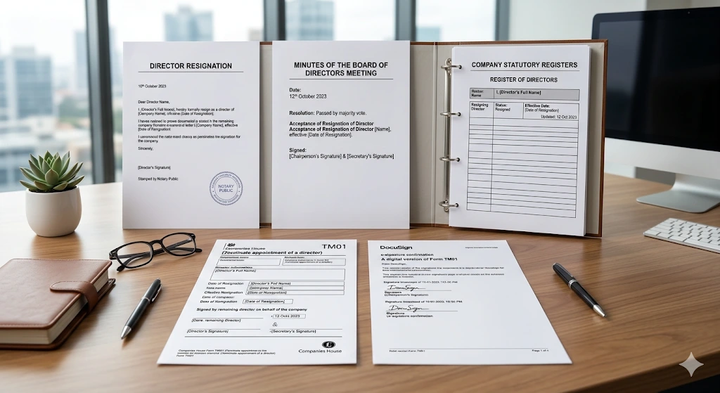 What Documents Prove a Director's Resignation