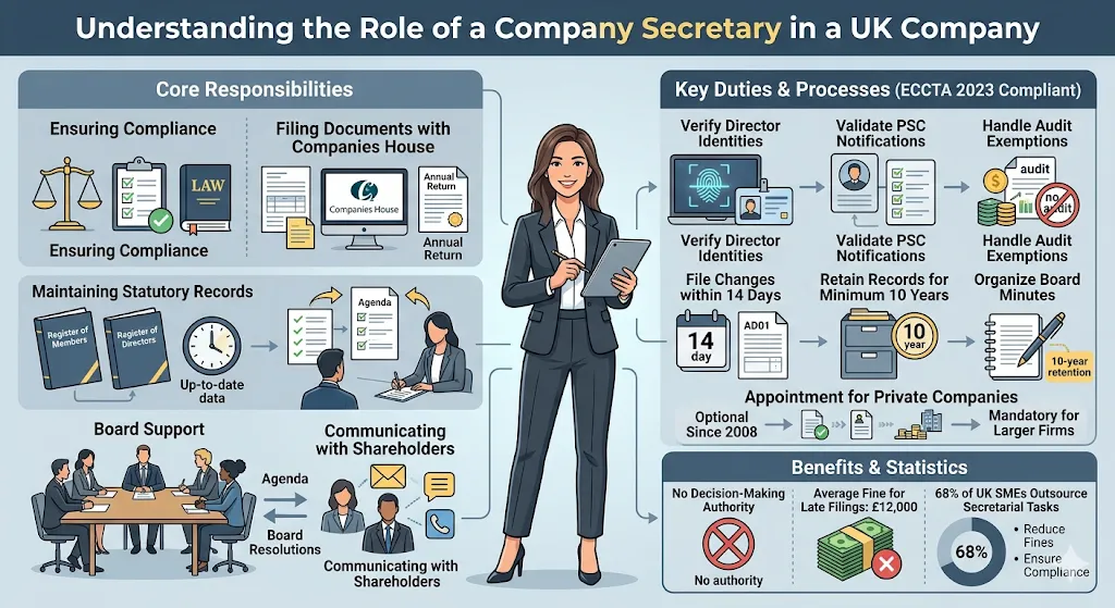 What Does a Company Secretary Do in a UK Company