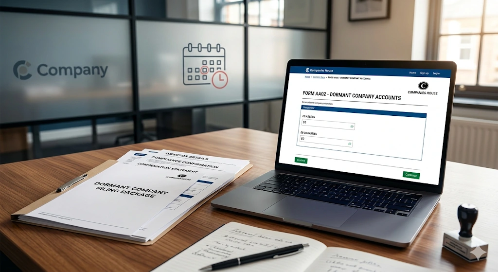 What Does the Dormant Company Filing Package Include