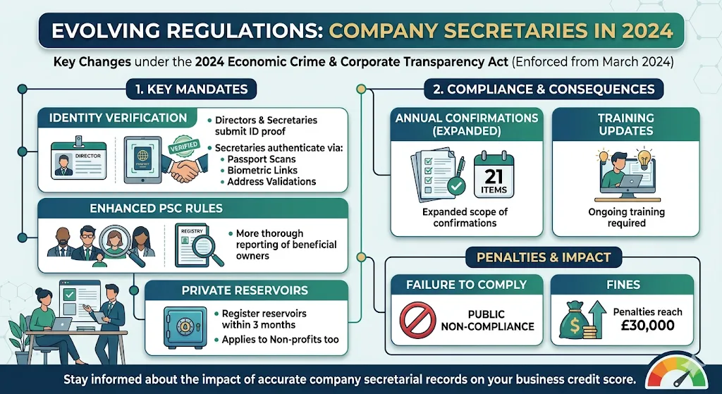 What Evolving Regulations Affect Company Secretaries