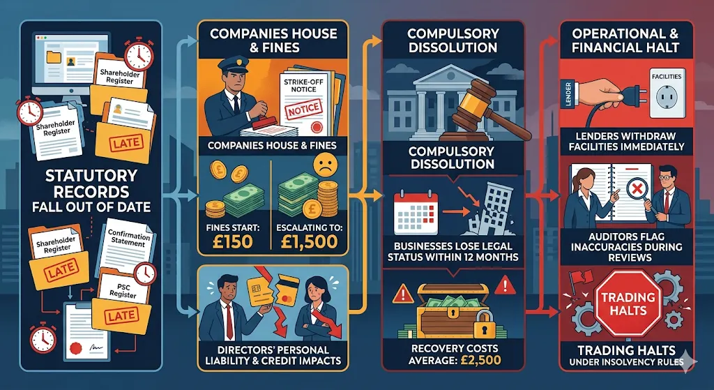 What Happens If Statutory Records Fall Out of Date