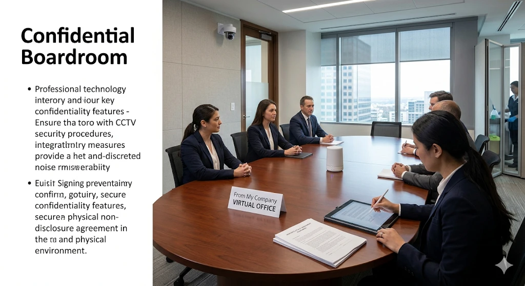 What Key Features Ensure Confidentiality in Boardrooms