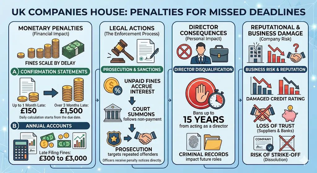 What Penalties Follow Missed Deadlines