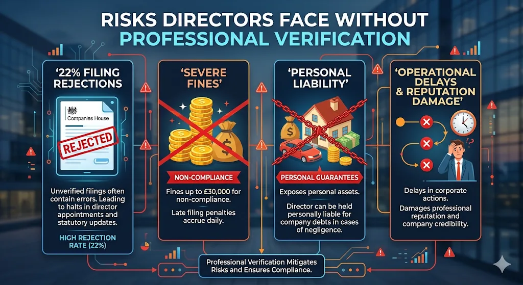 What Risks Do Directors Face Without Professional Verification