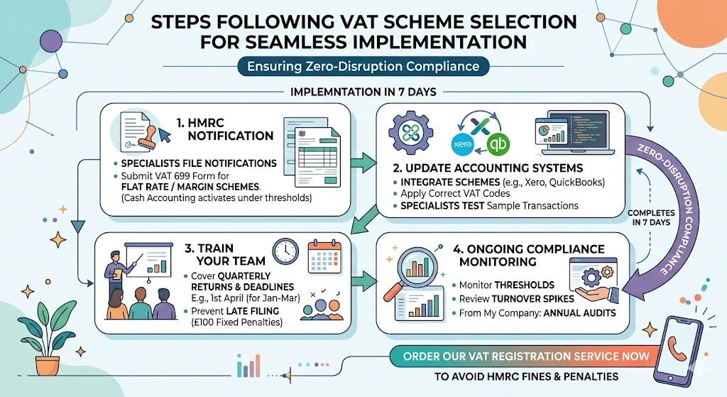 What Steps Follow Scheme Selection for Seamless Implementation