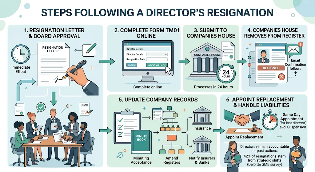 What Steps Follow a Director Resignation