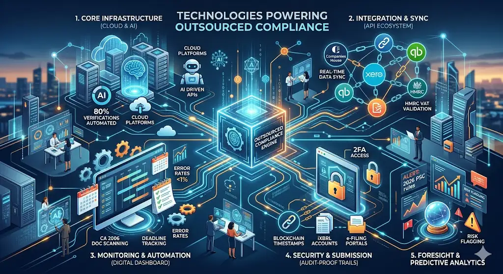 What Tools and Technologies Power Outsourced Compliance