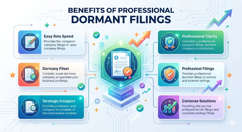 What benefits deliver professional dormant filings