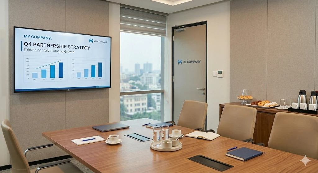 What makes these rooms ideal for client-facing presentations