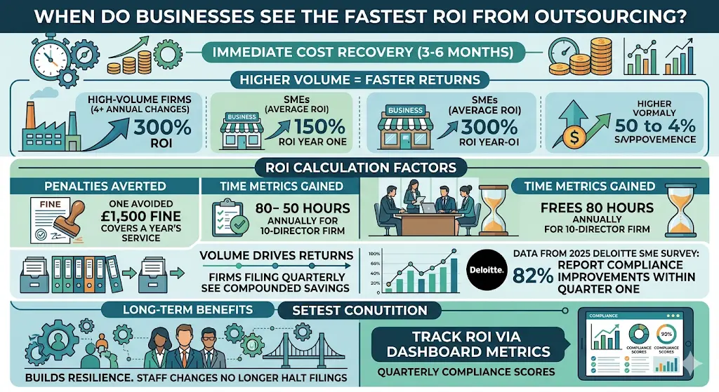 When Do Businesses See the Fastest ROI from Outsourcing
