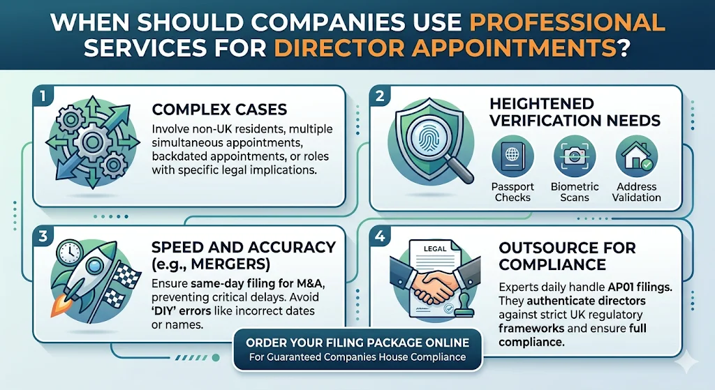 When Should Companies Use Professional Services for Appointments