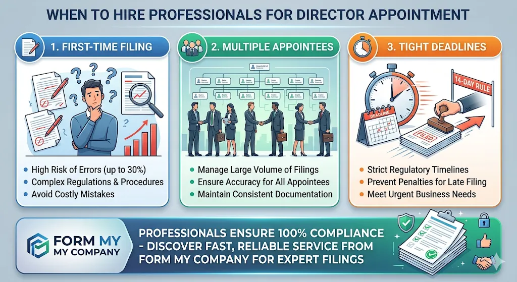 When Should You Hire Professionals for Director Appointment