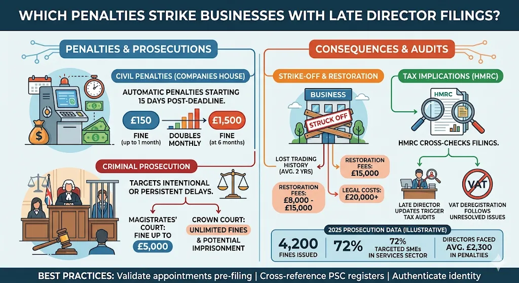 Which Penalties Strike Businesses with Late Director Filings