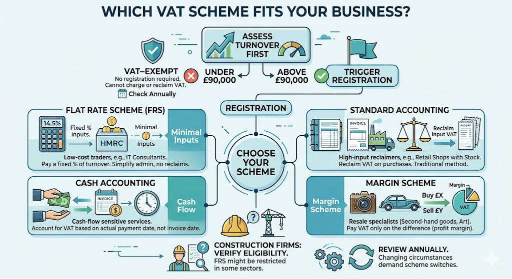 Which VAT Scheme Fits Your Business Type