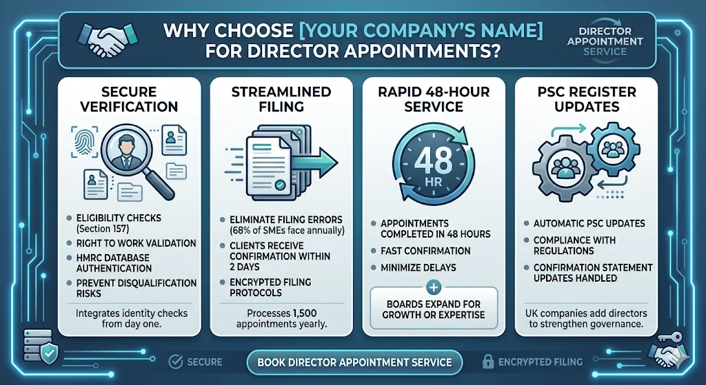 Why Book From My Company's Director Appointment Service