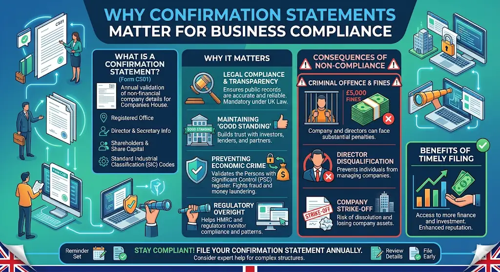 Why Do Confirmation Statements Matter for Business Compliance