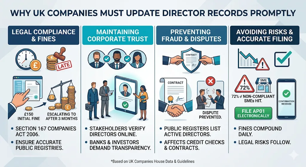 Why Do UK Companies Need to Update Director Records Promptly