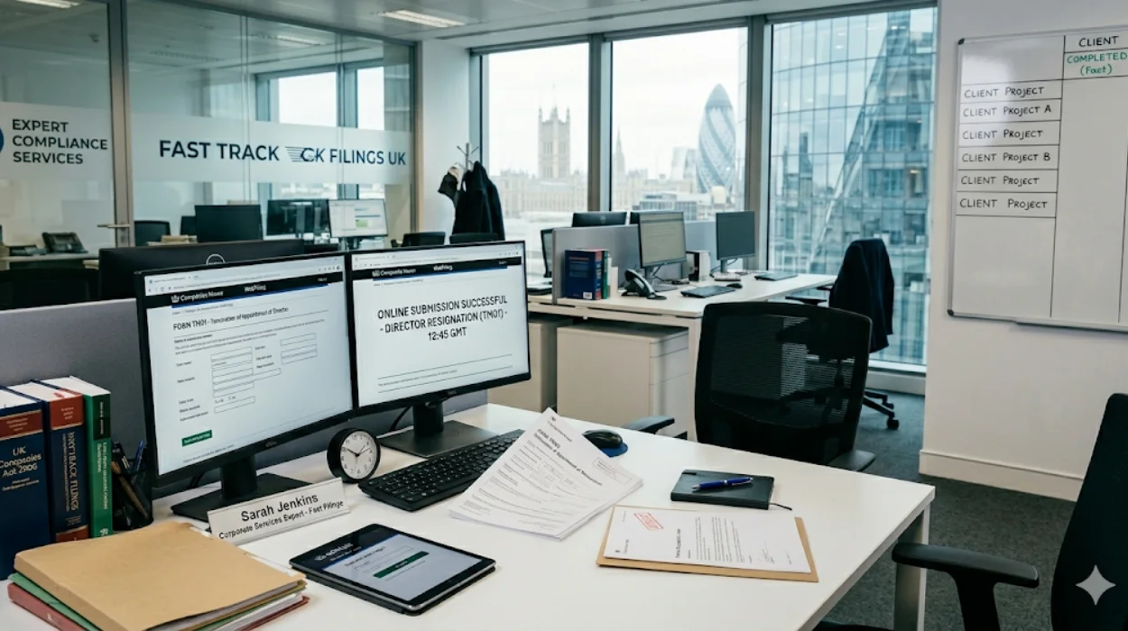 Why Hire Experts for Fast Director Resignation Filing in the UK