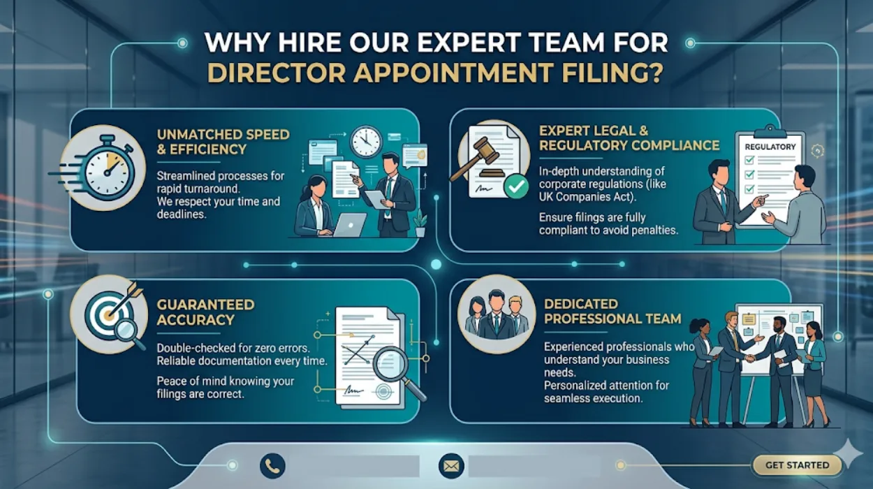 Why Hire Our Expert Team for Fast and Accurate Director Appointment Filing Services