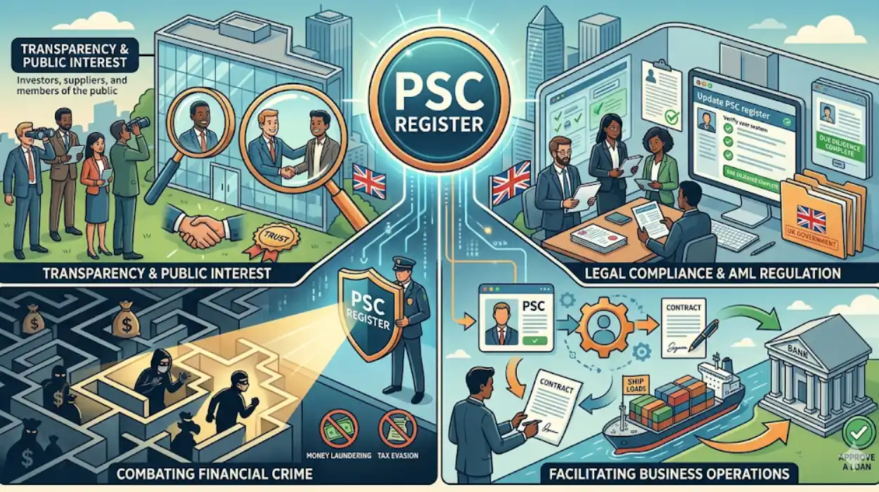Why Must Every UK Company Maintain an Accurate and Updated PSC Register