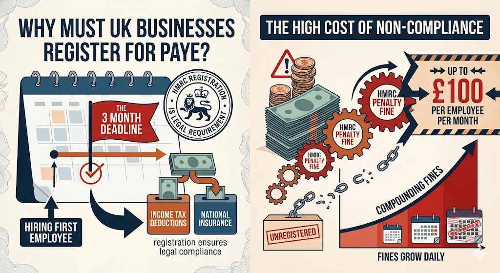 Why Must UK Businesses Register for PAYE