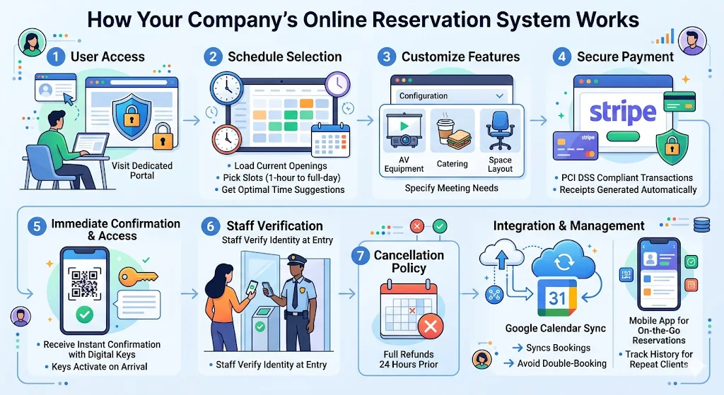 How Does From My Company's Online System Work
