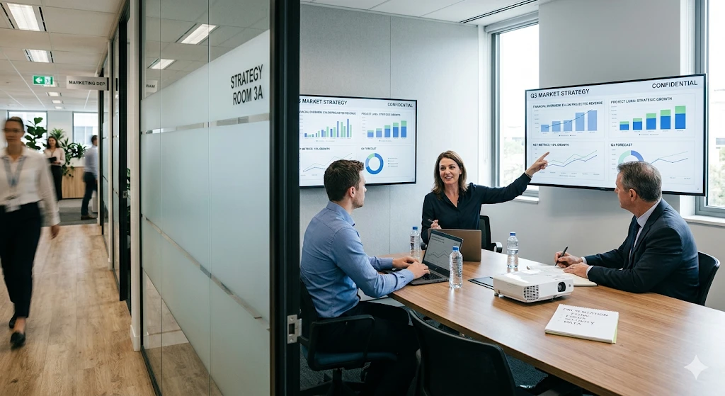 How does privacy influence presentation outcomes