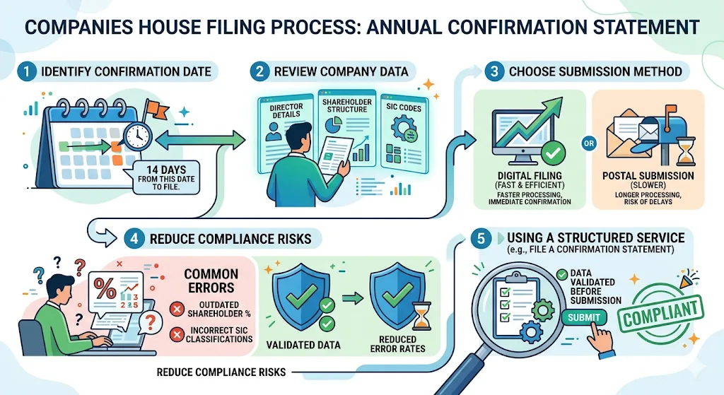 How does the Companies House filing process work