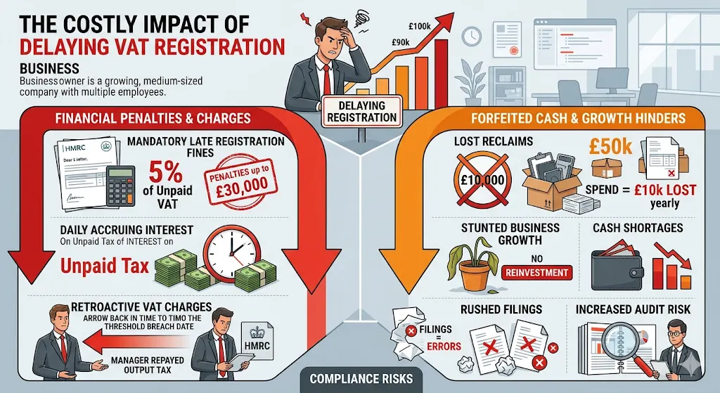 What Are the Costs of Delaying VAT Registration