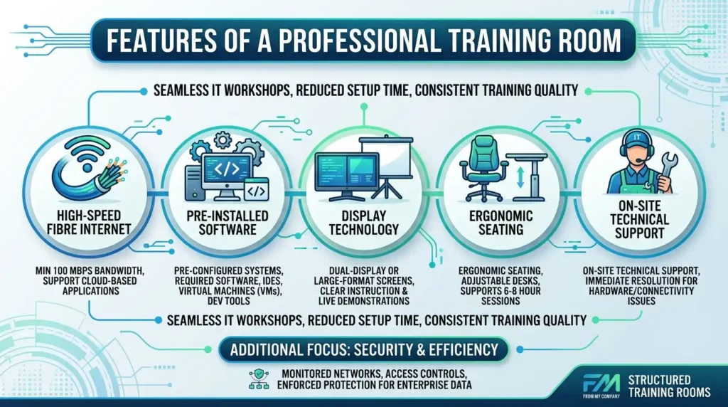 What Features Should You Expect in a Professional Training Room
