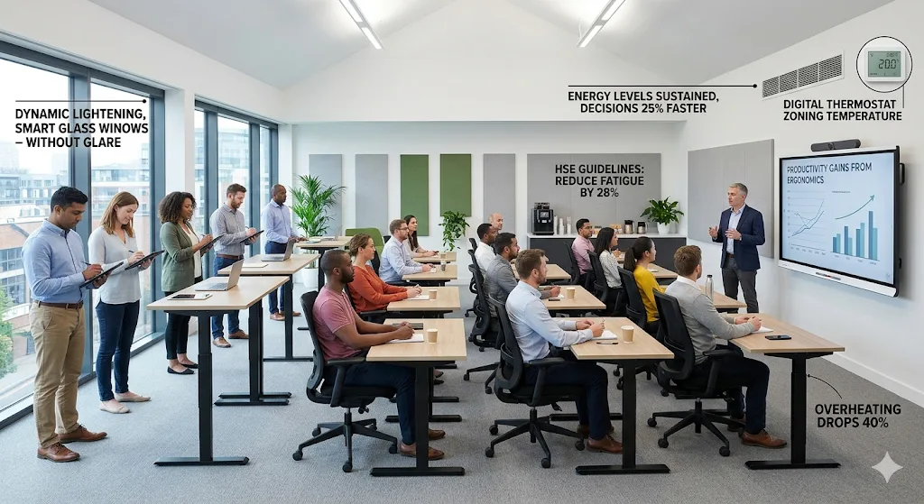 What Productivity Gains Come from Training Room Ergonomics