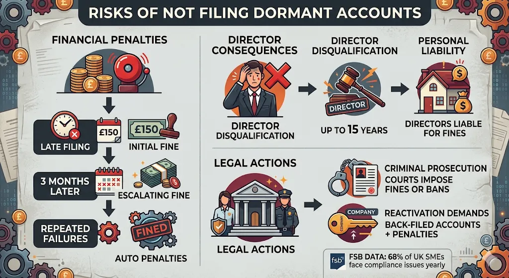 What Risks Emerge from Not Filing Dormant Accounts