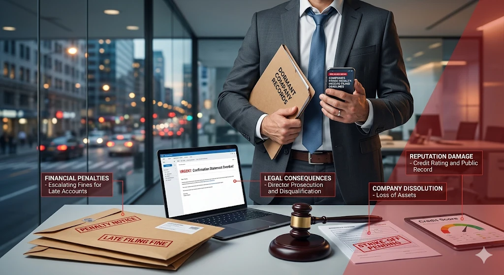What filings apply to a dormant company