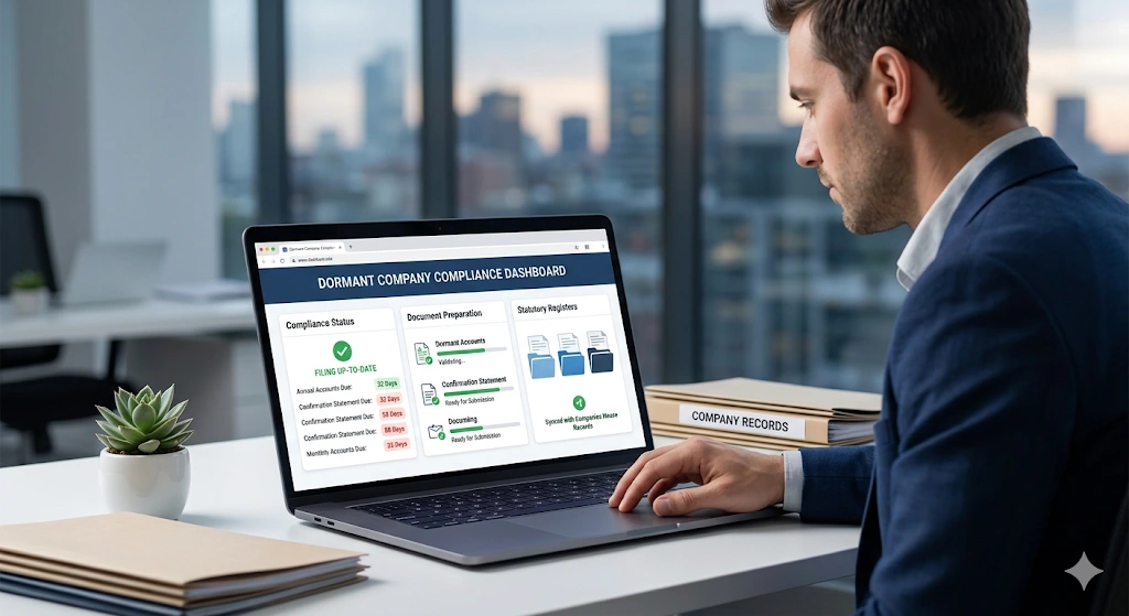 What makes a dormant company package “comprehensive”