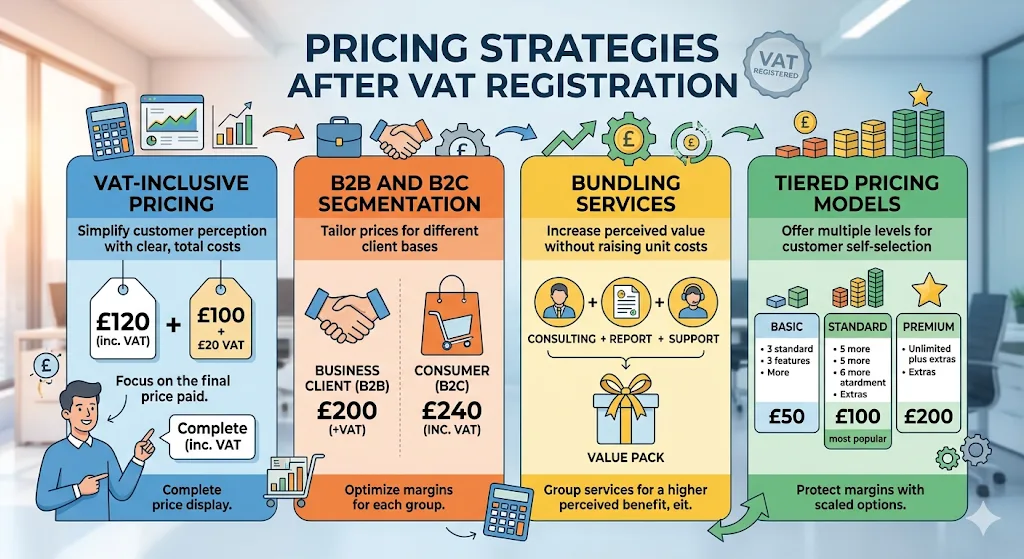 What pricing strategies work best after VAT registration