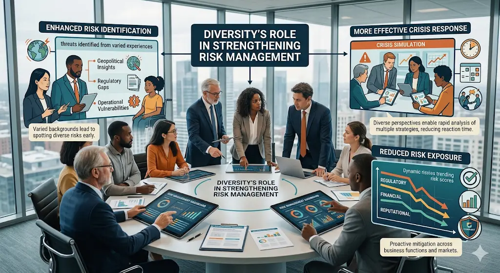 What role does diversity play in risk management