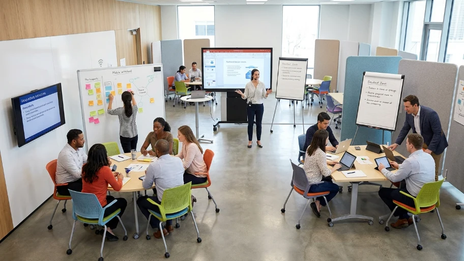 What role does room layout play in engagement