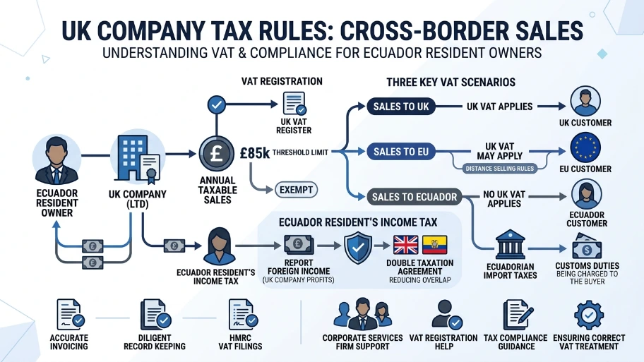 What VAT and TaxRules Apply to Cross-Border Sales from a UK Company