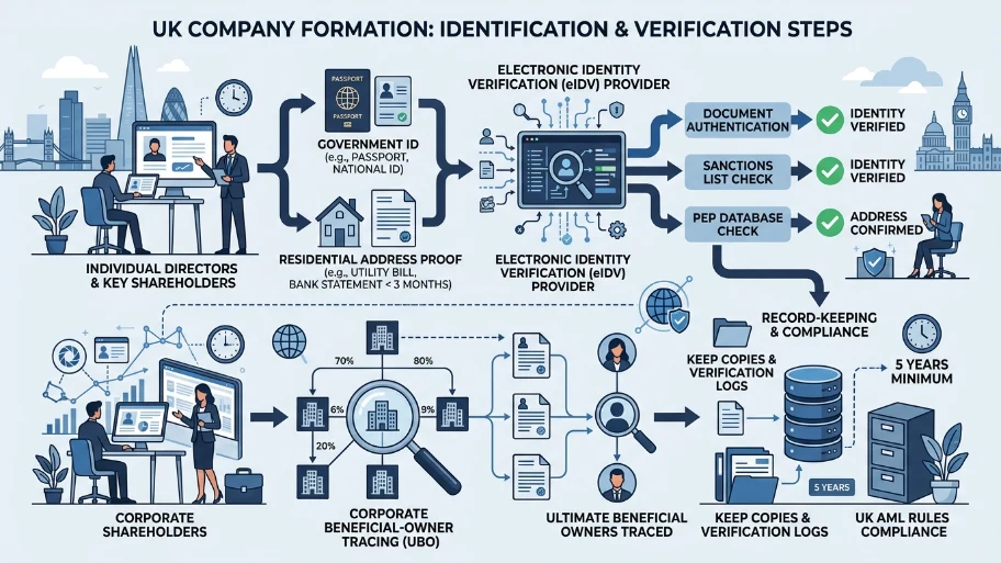 What identification and verification steps are required