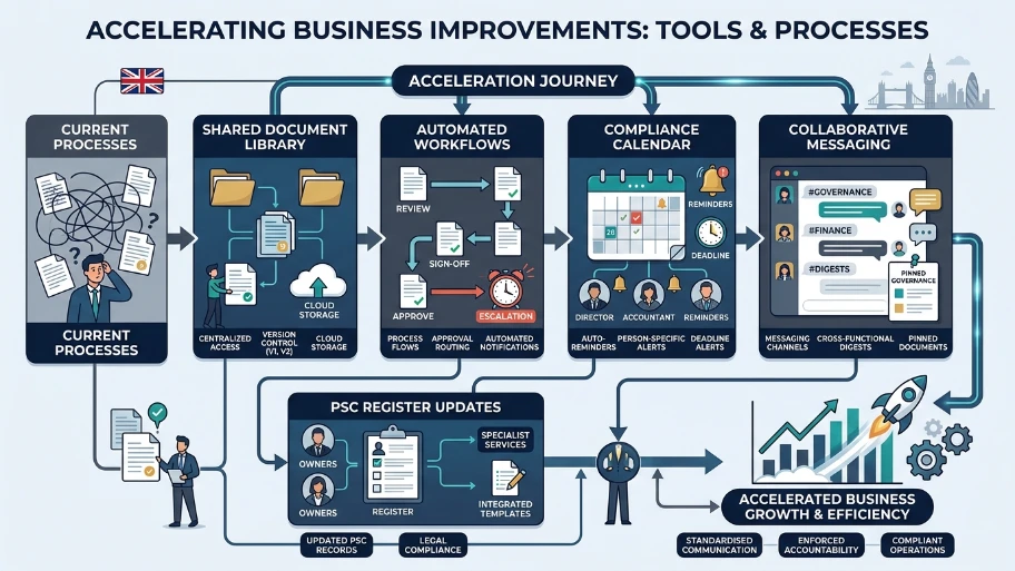 What tools and processes accelerate improvements