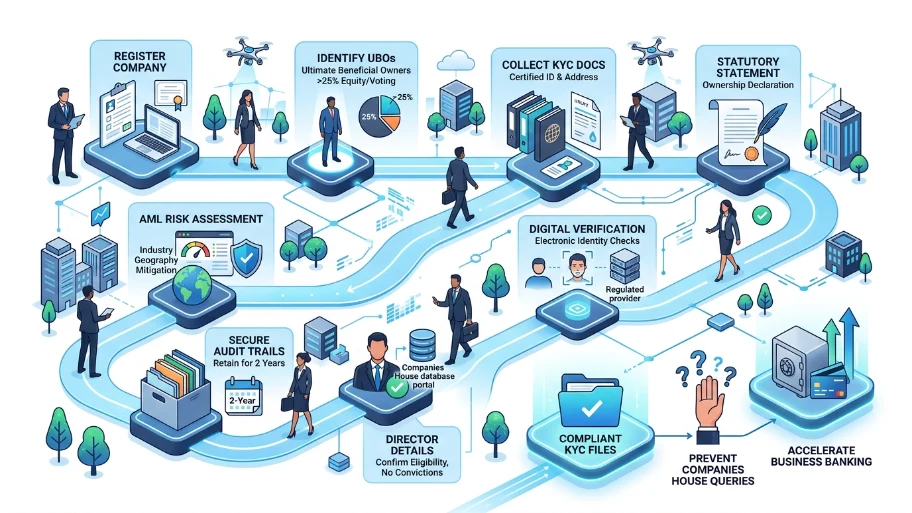 Which compliance steps are essential for AML and KYC acceptance