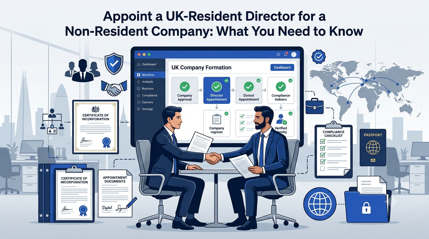Appoint a UK-Resident Director for a Non-Resident Company What You Need to Know