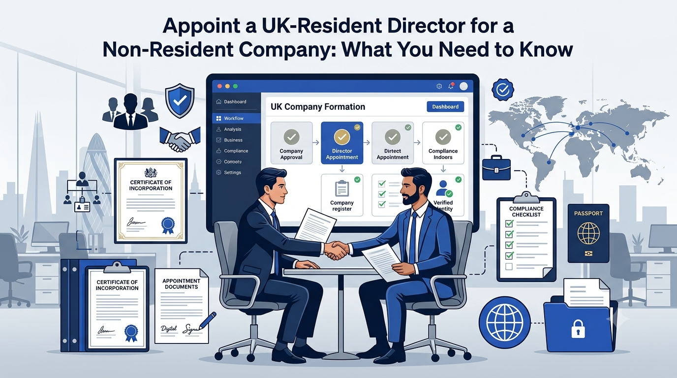 Appoint a UK-Resident Director for a Non-Resident Company What You Need to Know
