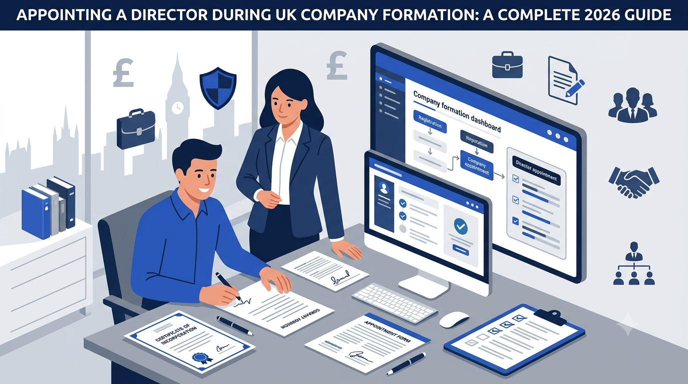 Appointing a Director During UK Company Formation A Complete 2026 Guide