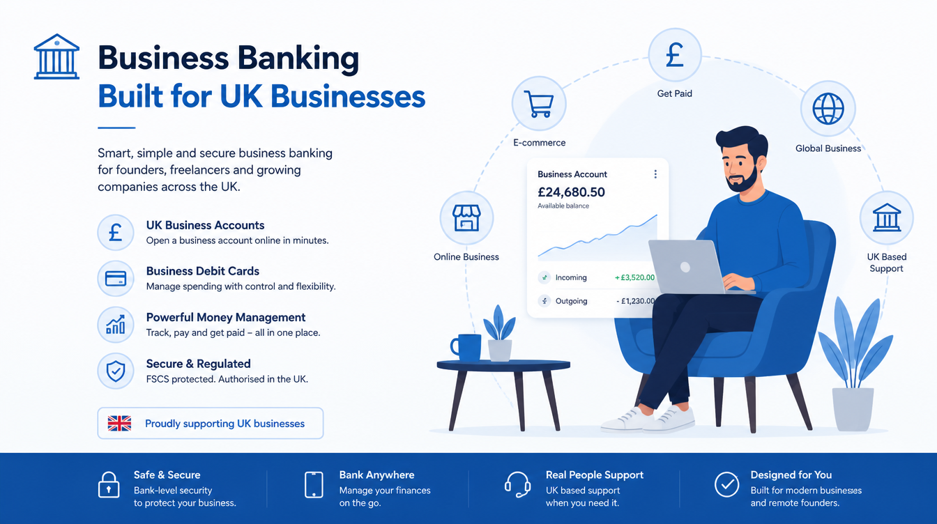 Best Business Bank Account for E-Commerce UK for Non-Residents: A 2026 Guide