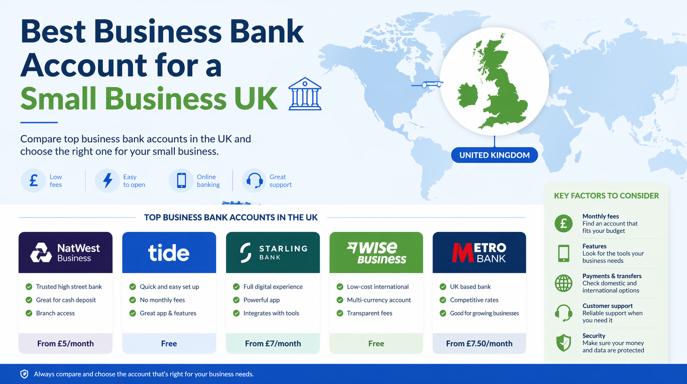 Best Business Bank Account for a Small Business UK for Non-Residents A 2026 Guide